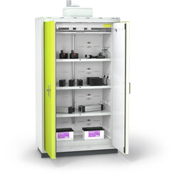 DÜPERTHAL BATTERY Station XL, 230 Volt, Sicherheitsschrank Level 1