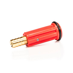 Strahlrohr Piccojet mit Gummi-Schutzring, Stutzen 19mm