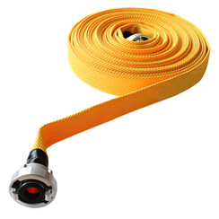 Waldlöschschlauch gelb-orange fluoreszierend, 25 mm / 30 Meter