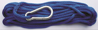 Corde de vidange pour crépines 8mm/6m bleu