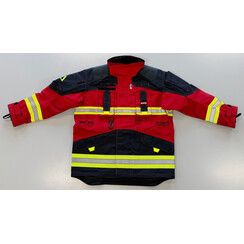 Einsatzjacke VALOR rot/blau, Membrane PFAS-Safe