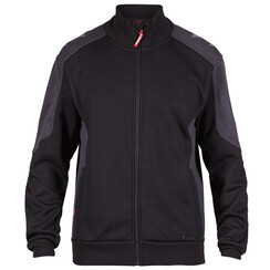 Sweat Cardigan ENGEL Galaxy / schwarz-anthrazit