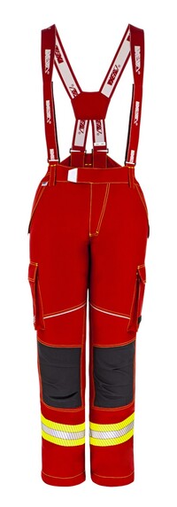 Pantalon de protection RESCUER FLY THL + feux de forêt, rouge