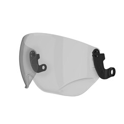 Augenschutzvisier zu Feuerwehrhelm GALLET F1 / klar