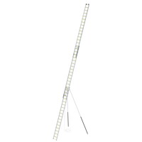 Échelle coulissante à corde MUNK, 3 plans, alu, 14.0 / 5.60 m (avec pied stabilisateur)