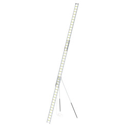 Seilzugleiter MUNK Alu, 3-teilig, 14.0 / 5.60 m (mit Stützen)