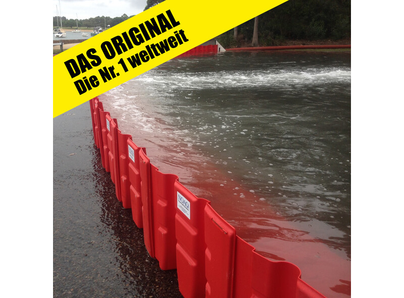 Mobiler Hochwasserschutz NOAQ Boxwall
