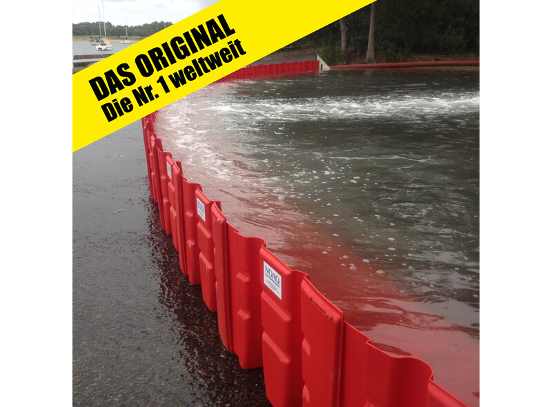 Mobiler Hochwasserschutz NOAQ Boxwall
